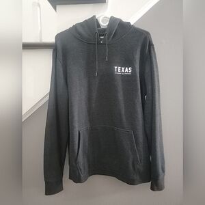 Hurley Texas Hoodie Black Kangaroo Pocket Size Med